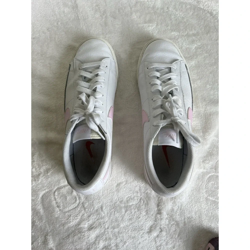 Nike Blazer‎ Low Leather Athletic Shoe Lace Up Men's 8 C16377-106 